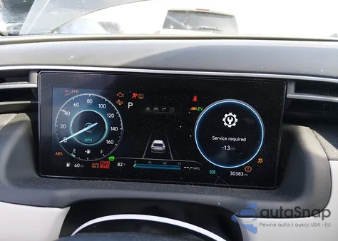 2022 Hyundai Tucson Hybrid Limited из США, поврежденный, VIN KM8JECA12NU079553